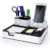 Monolith DO 003-17 - Desk Organizer, Tischorganizer mit 3 USB Lade-Anschlüssen, Smartphone Steckplatz, Stiftehalter und Ablagefach, 1 Stück - 2
