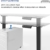 FLEXISPOT EF1 160x80cm Elektrisch Höhenverstellbarer Schreibtisch - Schnelle Montage, Memory-Handsteuerung - Sitz-Stehpult für Büro & Home-Office (ahorn, weiß Gestell) - 4