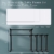 JUMMICO Höhenverstellbarer Schreibtisch Gestell mit USB-Buchse und Kabelwanne, Elektrisch Stufenlos Höhenverstellbar Ttischgestell mit Rollen, Steh Schreibtisch Stehpult（Schwarz） - 2